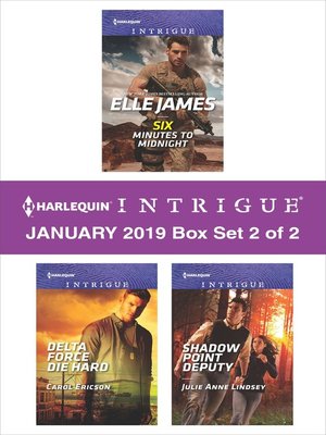 cover image of Harlequin Intrigue January 2019, Box Set 2 of 2